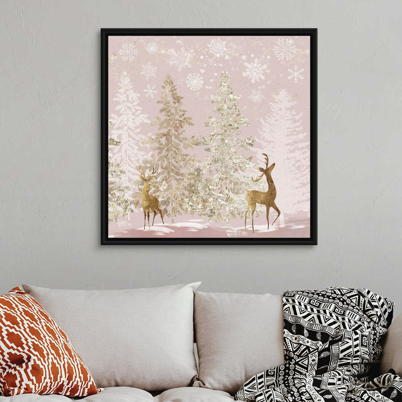 «Most Wonderful Time», reproduction d'art sur toile, H 38 po x l 38 po, Impression encadrée, Noir