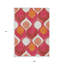 Tapis intérieur lavable 9 pi x 12 pi rose mauve Ogee
