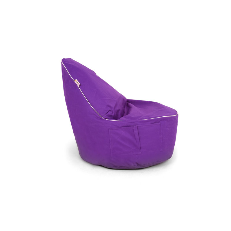 Fauteuil à billes, Polyester mauve