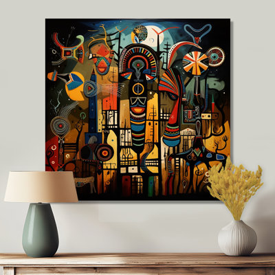 Abstract Sub-Saharan Landscape - African Wall Art
