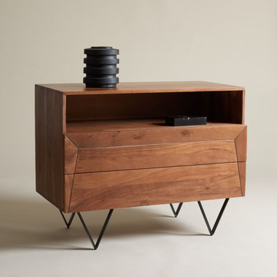 Commode 2 tiroirs Danahe