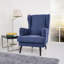 Zachariah Wingback Wide Armchair