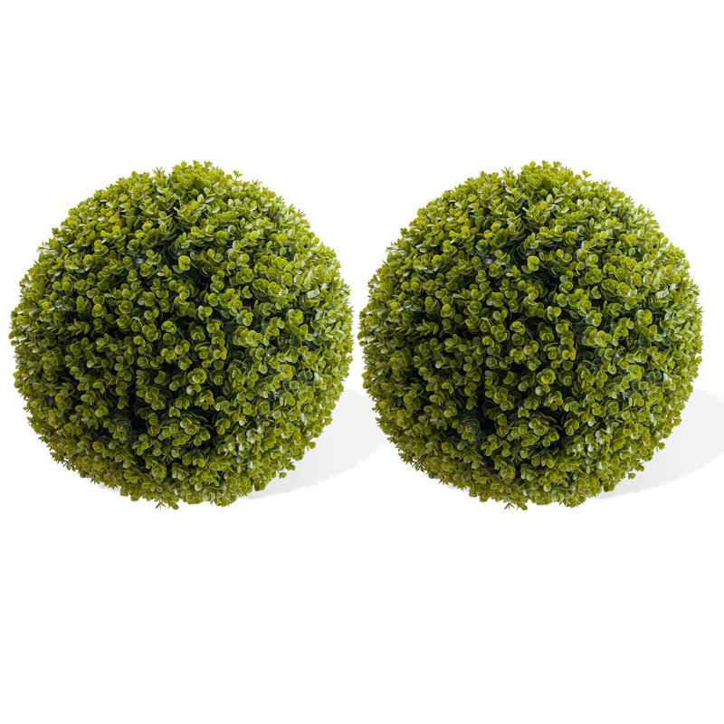 Artificial Topiary Balls Garden Spheres Decorative Balls for Outdoor Patio Garden and Indoor, Wedding Decoration