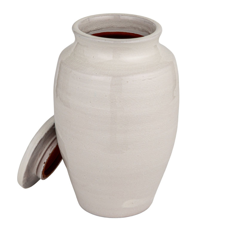 Jacquotte 12'' Stoneware Table Vase