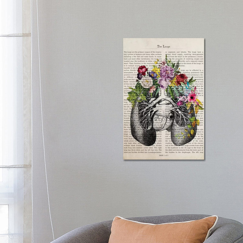 The Lungs by Aged Pixel - Wrapped Canvas Print, 66.04 cm H x 45.72 cm W x 1.91 cm D