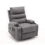 Fauteuil inclinable électrique en cuir