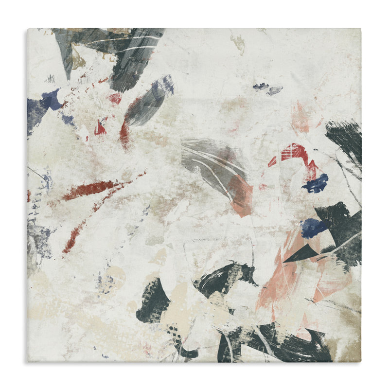 Toile Subtil Washi Expression, design par June Erica Vess, H 17 po x l 17 po