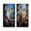 «Enchanted Forest Sentinels Owl - Owl», ensemble de 2 reproductions d'art mural-102920714-102920753