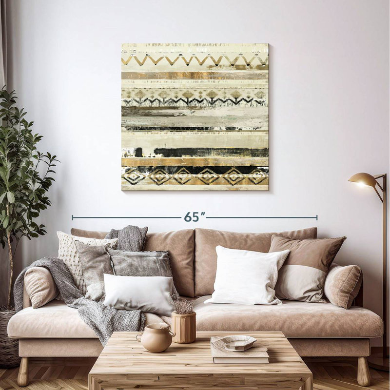 Kerner African Patchwork, 39" H x 39" W