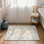 Tapis chinois à motif floral chinois lavable antidérapant beige / bleu-1567713534-1561183834