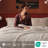Bedsure Cotton Duvet Cover - 100% Cotton Waffle Weave Linen Duvet Cover, PureWoven Textured Breathable Bedding Comforter Cover, Duvet Cover Only-126370814-126370807