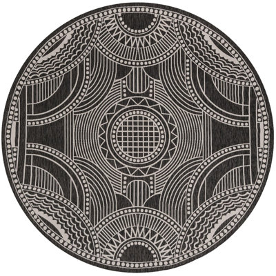 Tapis noir et blanc Aucun