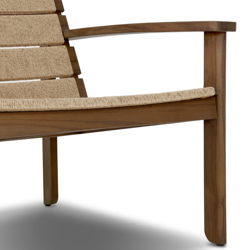 Isolde Outdoor Teak Lounge Chair