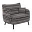 Canapé à deux places de style moderne avec accoudoirs confortables, coussins d'accoudoirs et poches de rangement, canapé à deux places profonds, canapé moderne confortable pour la chambre à coucher, les petits espaces, les appartements et le bureau-1912262074