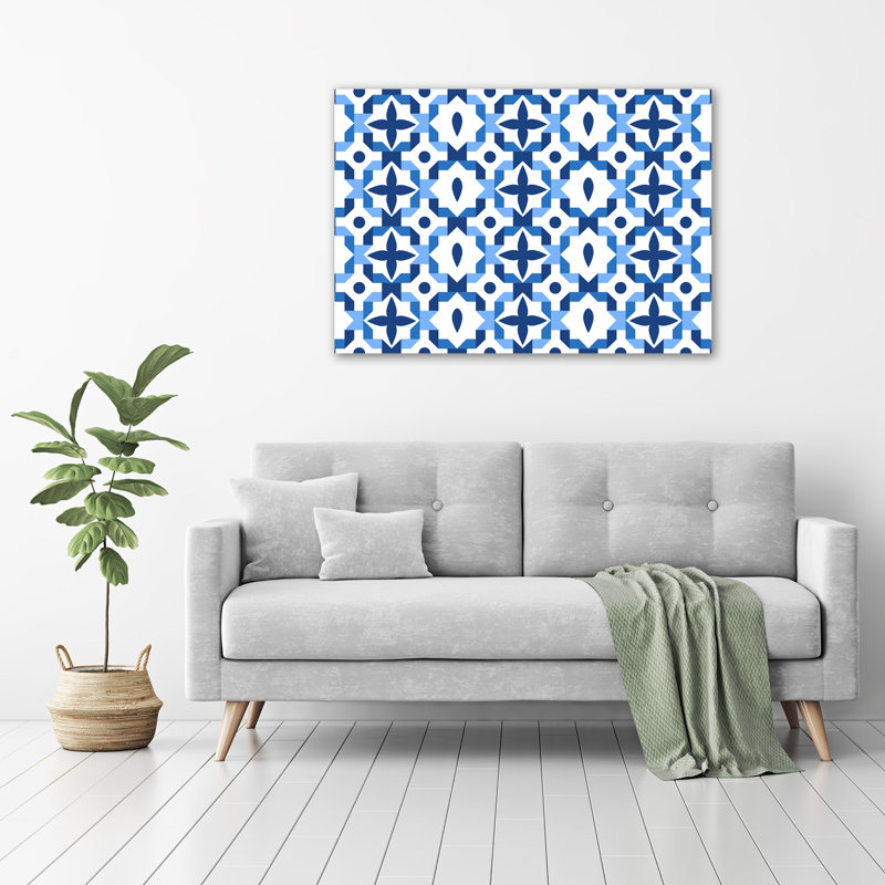 Geometric Background - Wrapped Canvas Print