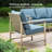 Patio Chair With Cushions