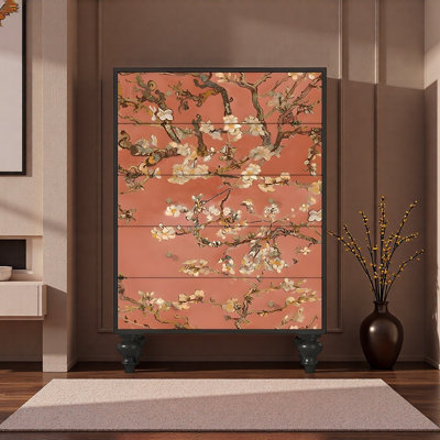 Armoire de rangement à 5 tiroirs Vintage