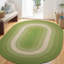 Tapis vert tressé à la main Enika-1750283729