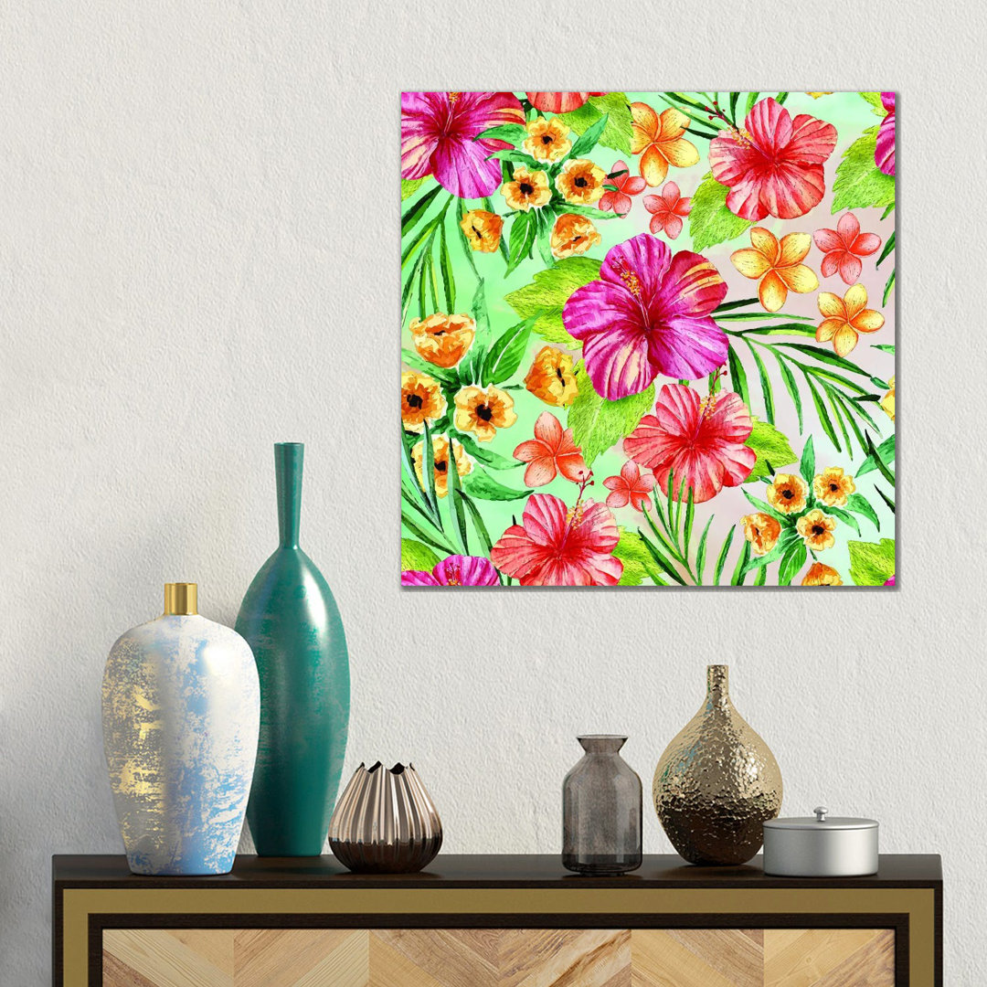 The Tropical Life I von Seven Trees Design - Galerie-umwickelte Leinwand Giclée auf Leinwand