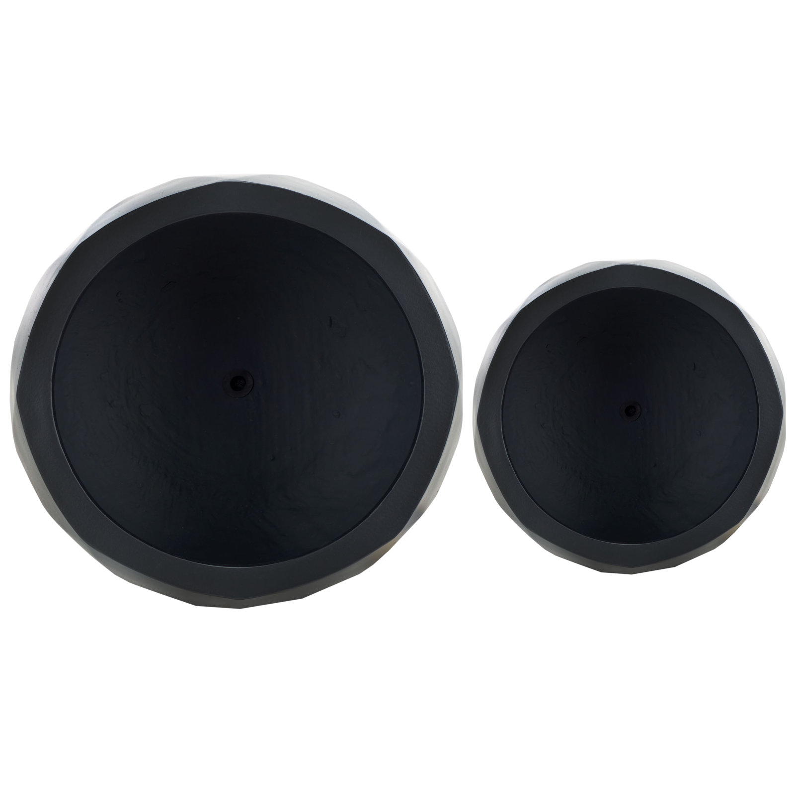 Yunque Pot Planter, Black