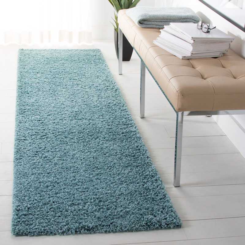 Grand Isle Solid Colour Area Rug, Runner 66 x 244 cm