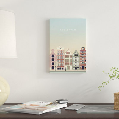 « amsterdam », impression sur toile