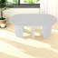 Tables de salle à manger extensibles en bois aggloméré blanc, grande table de cuisine moderne