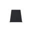 7.5" W Integrated LED Outdoor Night Sky Friendly Enclosed Rectangular Wall Lantern in Black-107178915