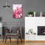  «Pink Spring Petals 1» par Life BeautifuLEE, art mural en verre acrylique, 16 po x 24 po-1136520012