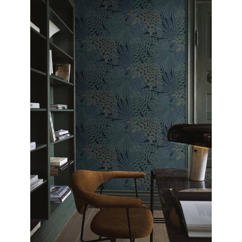 Papier peint feuilles de velours borestapeter