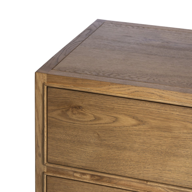 Kodo 8 Drawer Dresser-Light Brown Oak