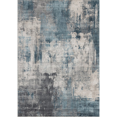 10x14 Blue Area Rug