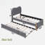 Lit plateforme tapissier avec lit gigogne-1456780950-1456780947