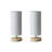 Lampe de table en bois massif Yurith
