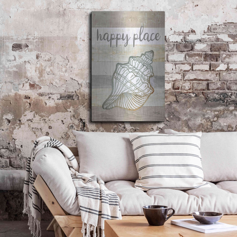 «Happy Place Shell» par Marla Rae, H 36 po x l 24 po