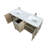 Lancy 60 in W x 20 in D Double Bath Vanity and Faucet Set-113278186