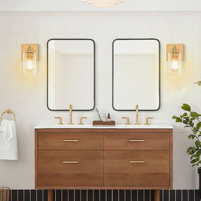 2 - Light Dimmable Bath Sconce
