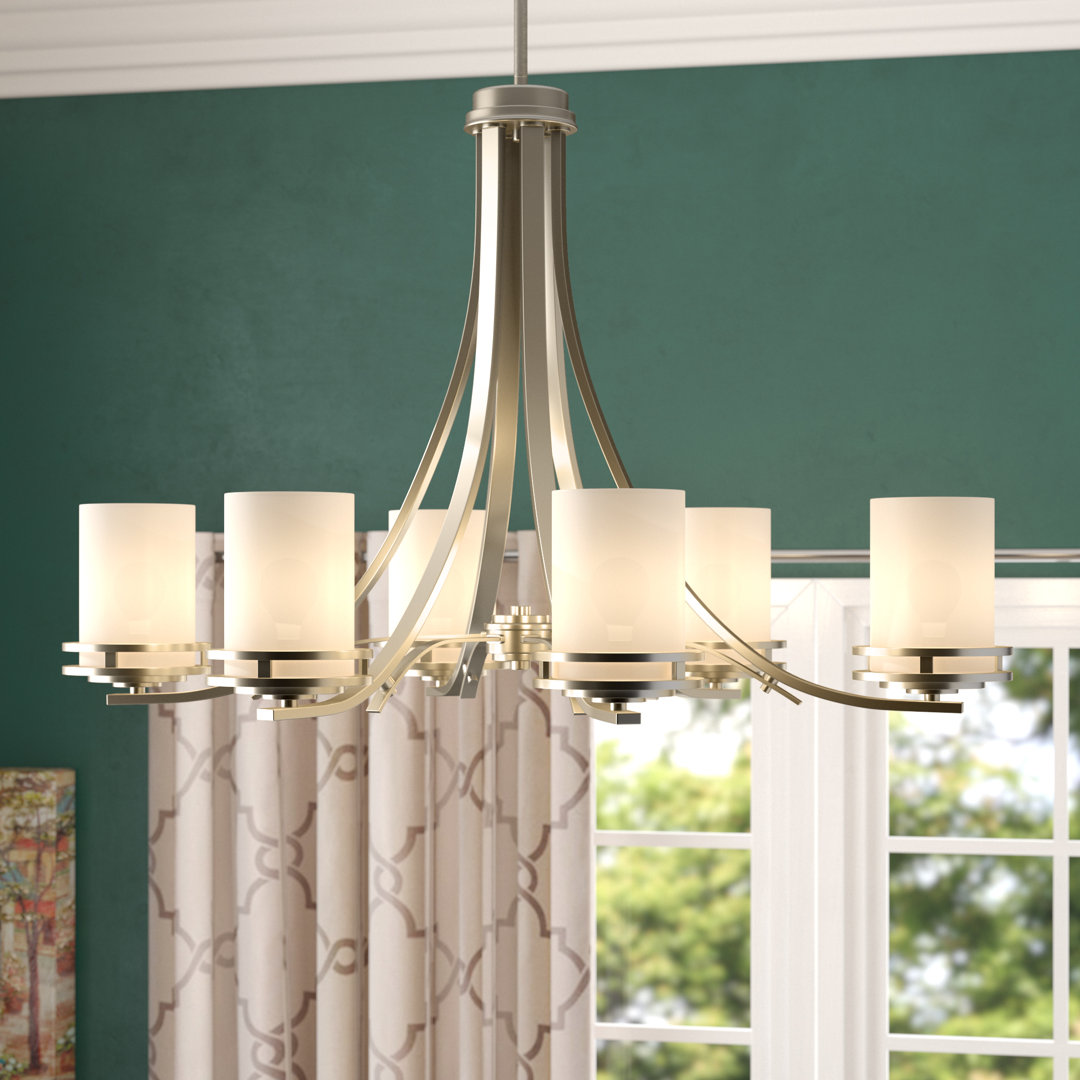 Chesire 6 - Light Dimmable Classic / Traditional Chandelier DecorbyHannah