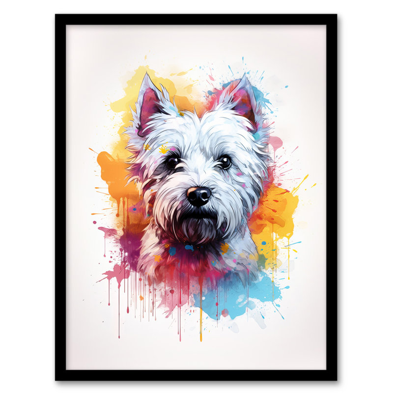 West Highland Terrier - Single Picture Frame Print