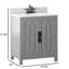 Ensemble de meuble-lavabo simple 29,88 "Casandra-739123031