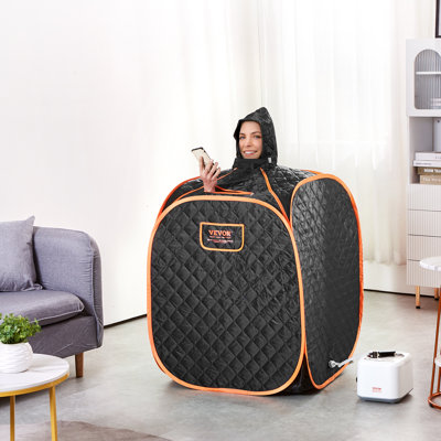 Stellweilan Tessberg Traditional Steam Sauna with Remote Control