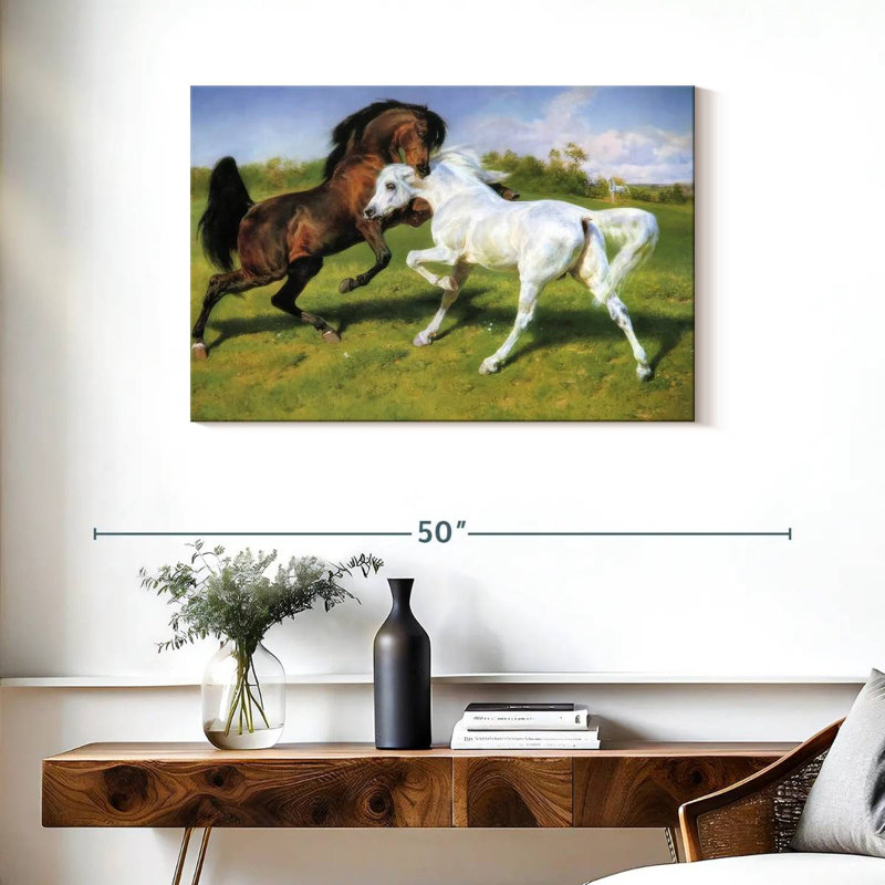 Brampt The Duel 1895, 24" H x 36" W