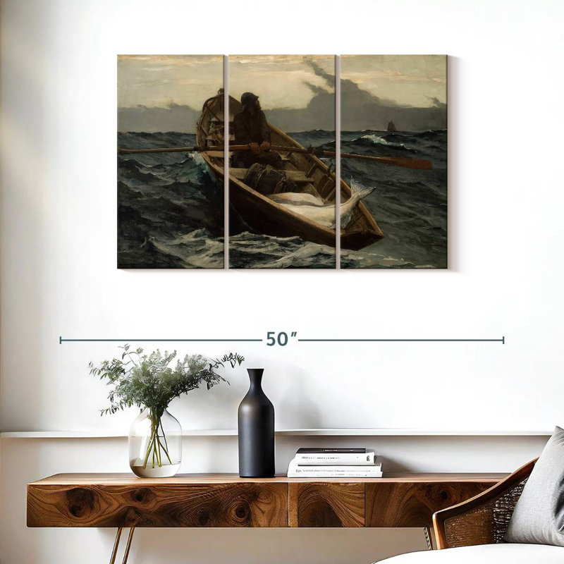 Mehar The Fog Warning, 24" H x 38" W