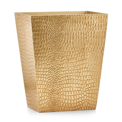 Corbeille Crocodile Gold