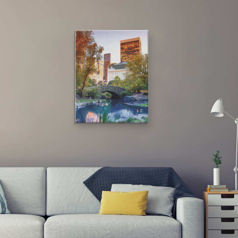" Central Park View " by GI ArtLab, 22" H x 28" W x 1.5" D