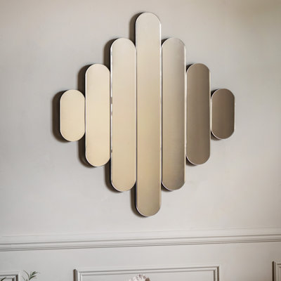 Darrent Rectangle Wall Overmantel Mirror