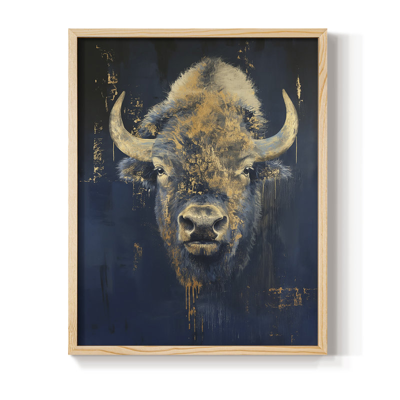 ANIMALS Series CXLVI, reproduction encadrée - bois massif, H 11 po x l 9 po