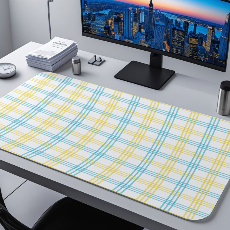 Polyester Desk Pad, 31.5x15.5