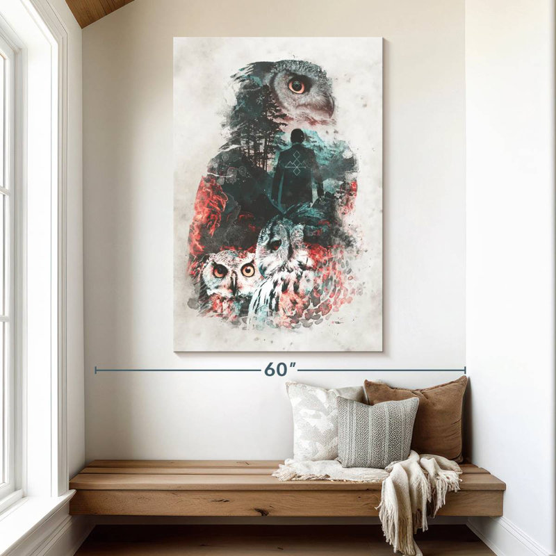 Brampt Not What They Seem, 51" H x 34" W