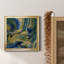 Golden Sea - peinture sur toile encadrée-711296826-711296827
